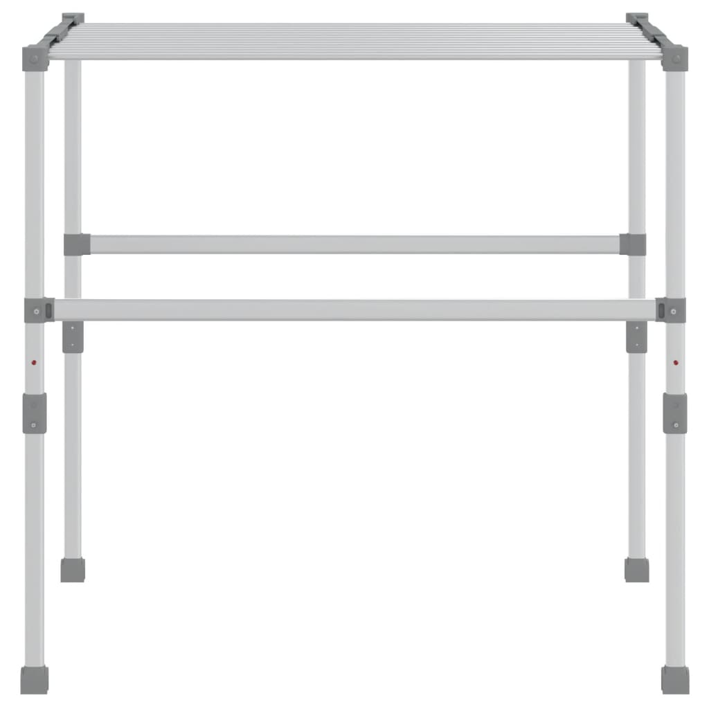 Laundry Dryer 83x(50-55)x(40-85) cm Aluminium