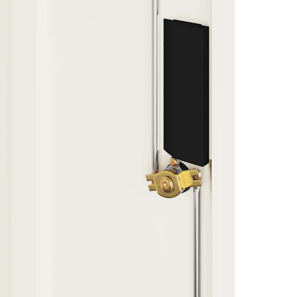 File Cabinet White 79x40x90 cm Steel
