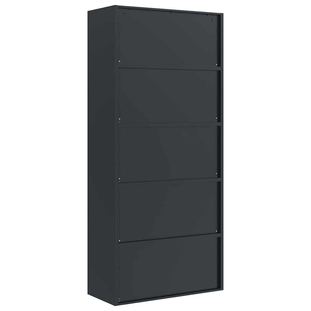 File Cabinet Anthracite 90x40x200 cm Steel