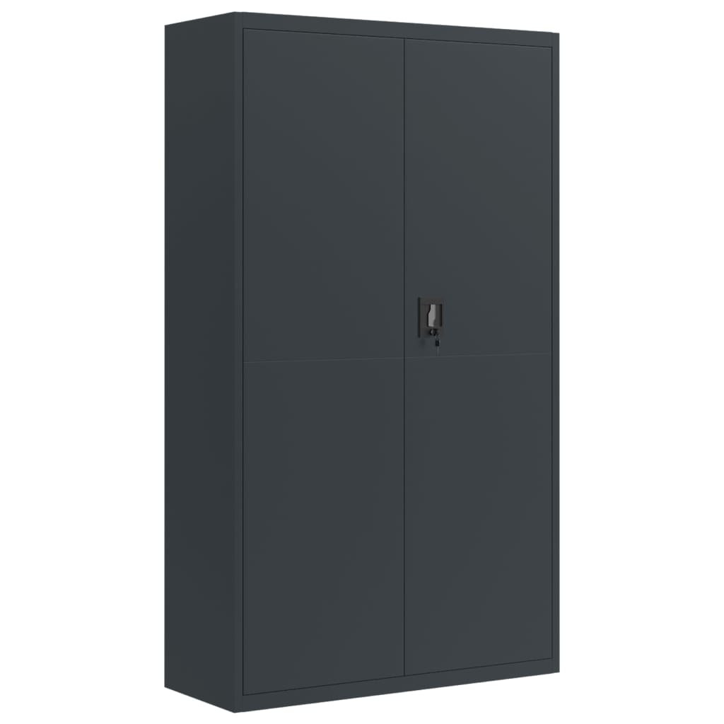 vidaXL File Cabinet Anthracite 105x40x180 cm Steel