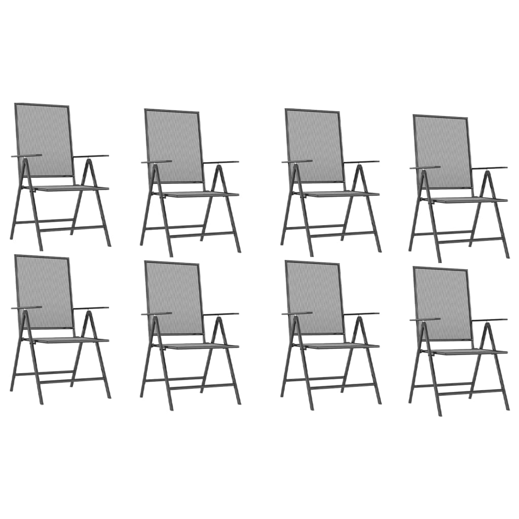 Garden Dining Set | Anthracite | Powder-Coated Steel | Standard