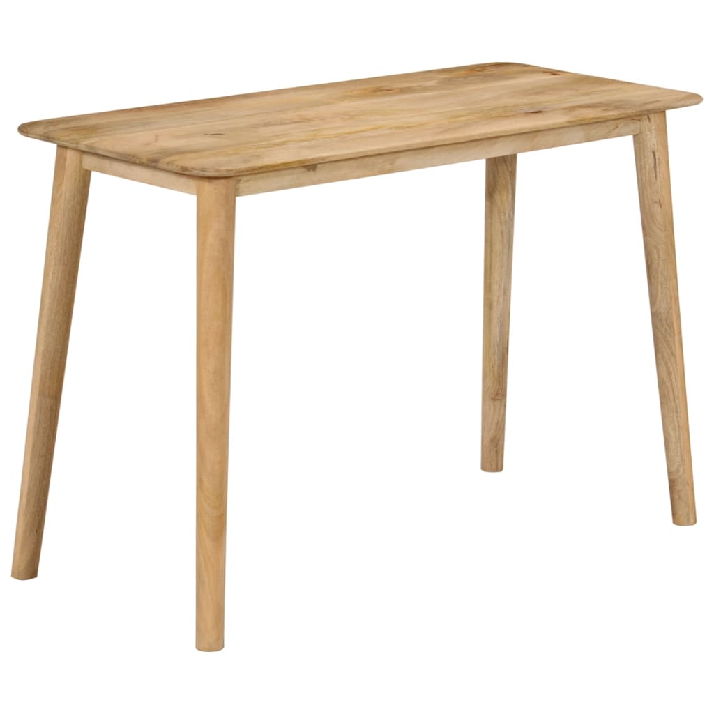 vidaXL Dining Table 112x52x76 cm Solid Wood Mango