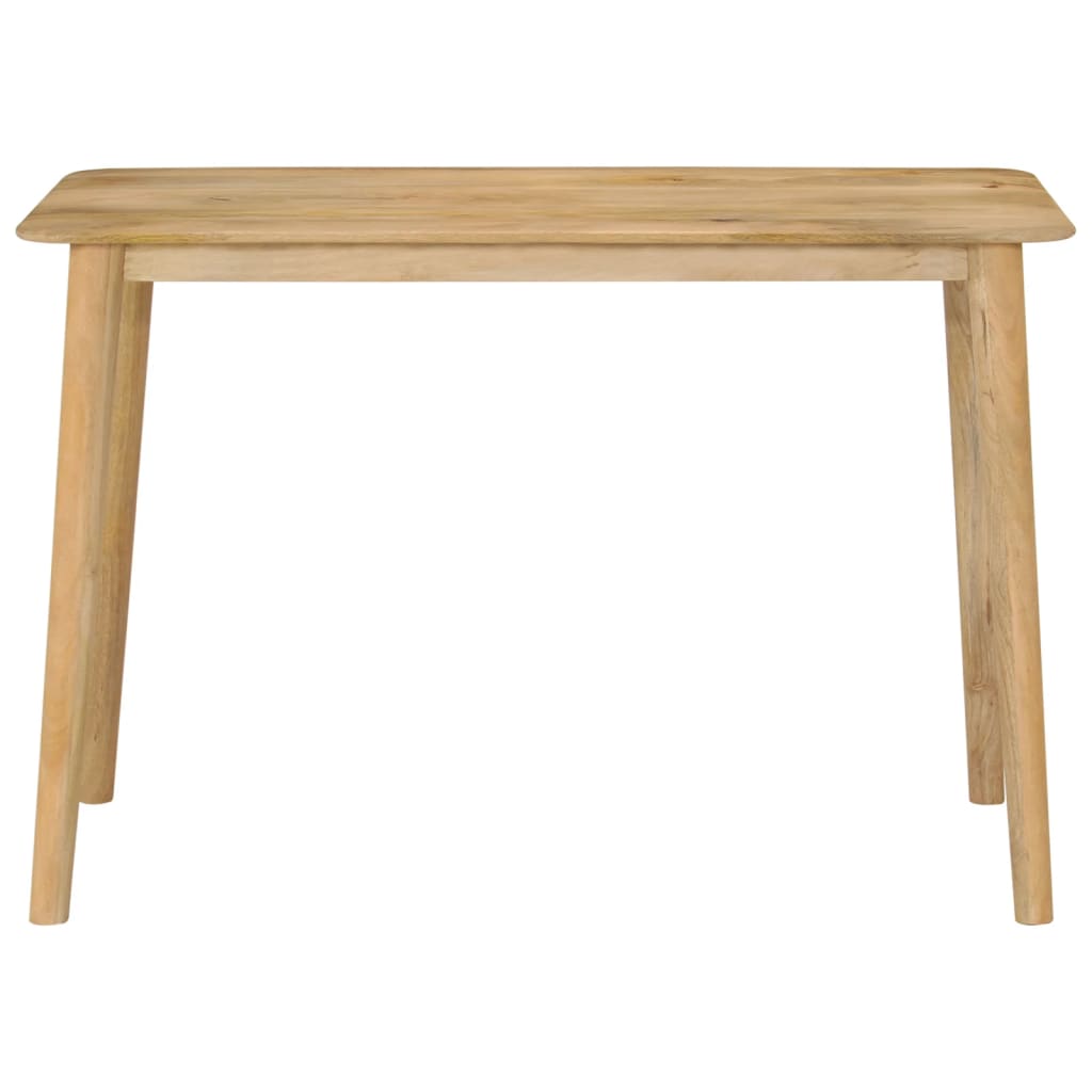 vidaXL Dining Table 112x52x76 cm Solid Wood Mango