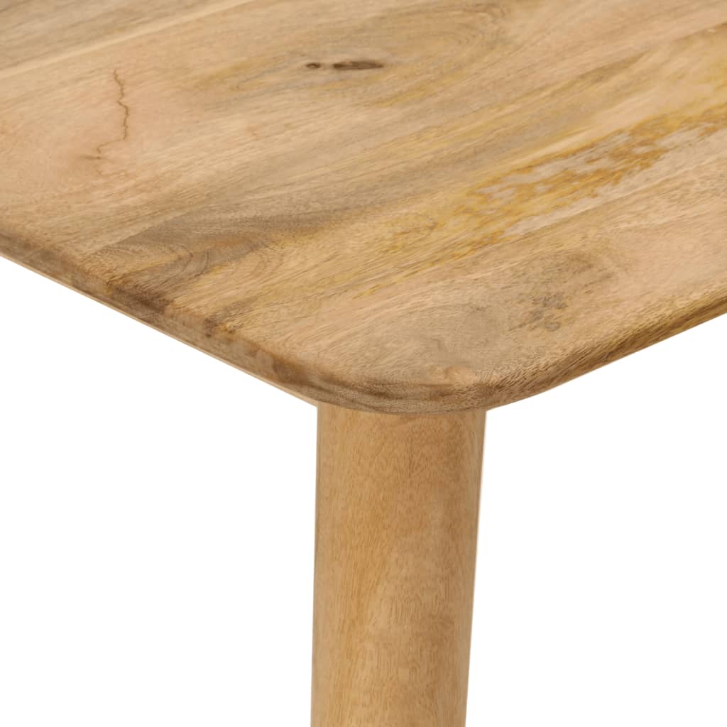 vidaXL Dining Table 112x52x76 cm Solid Wood Mango