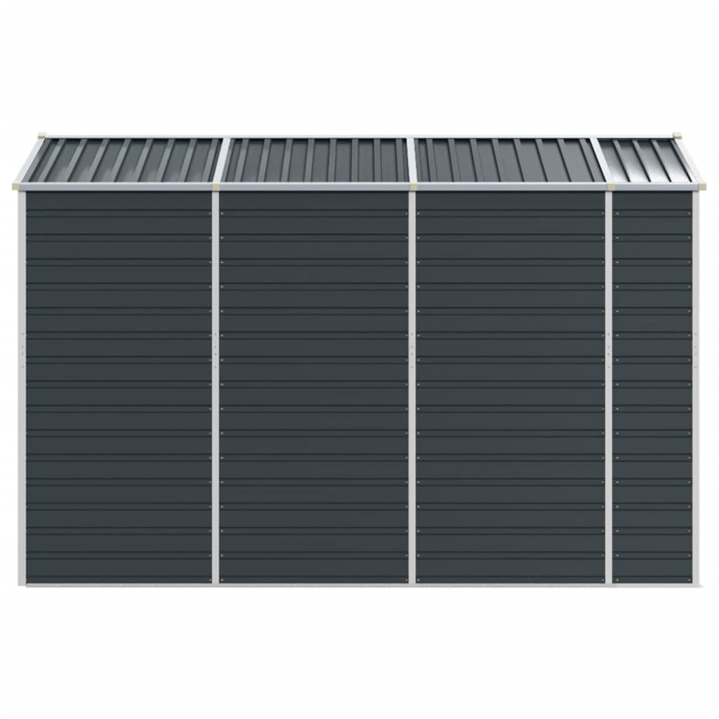 Garden Shed | Anthracite | Galvanised Steel | Large | Garden Shed