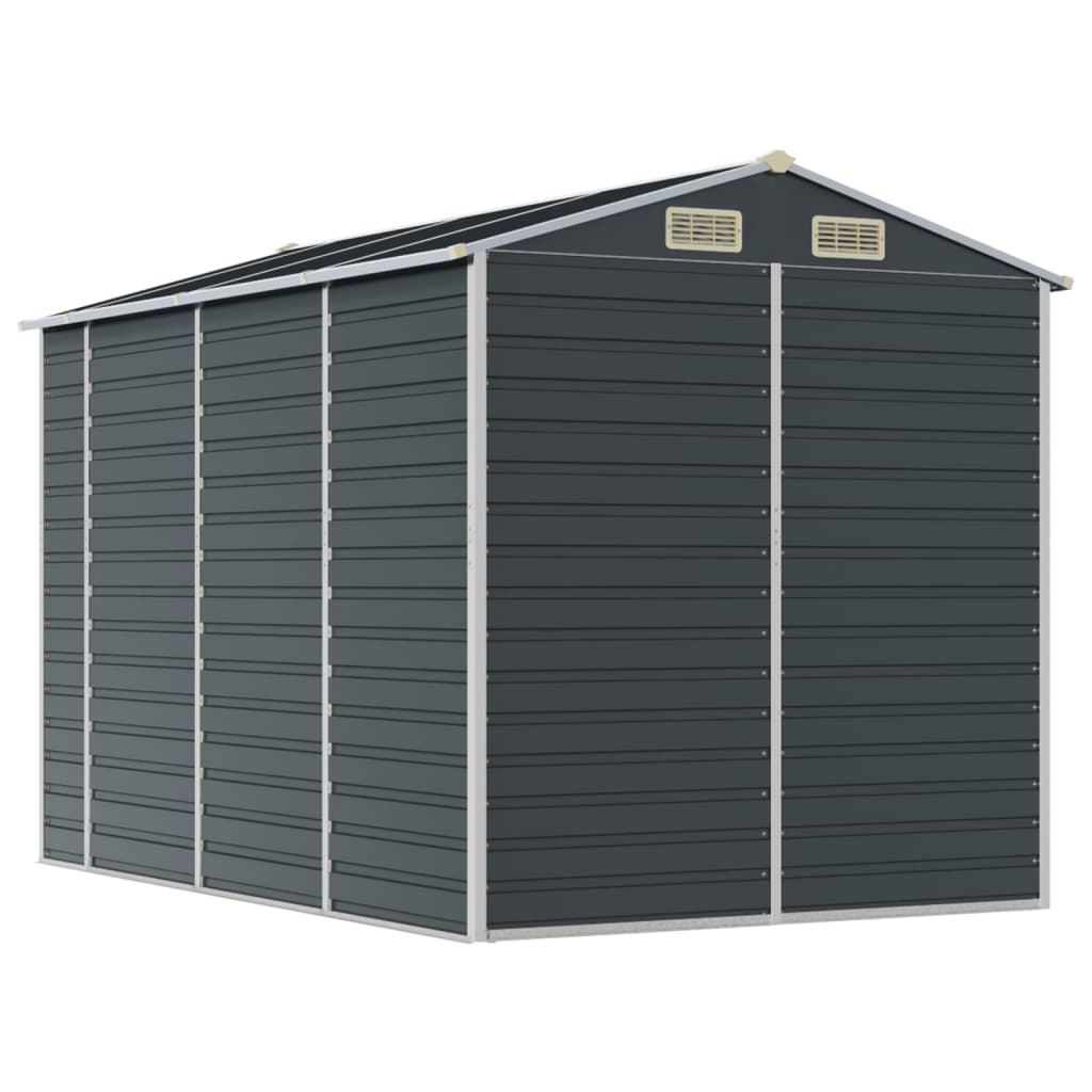 Garden Shed | Anthracite | Galvanised Steel | Large | Garden Shed