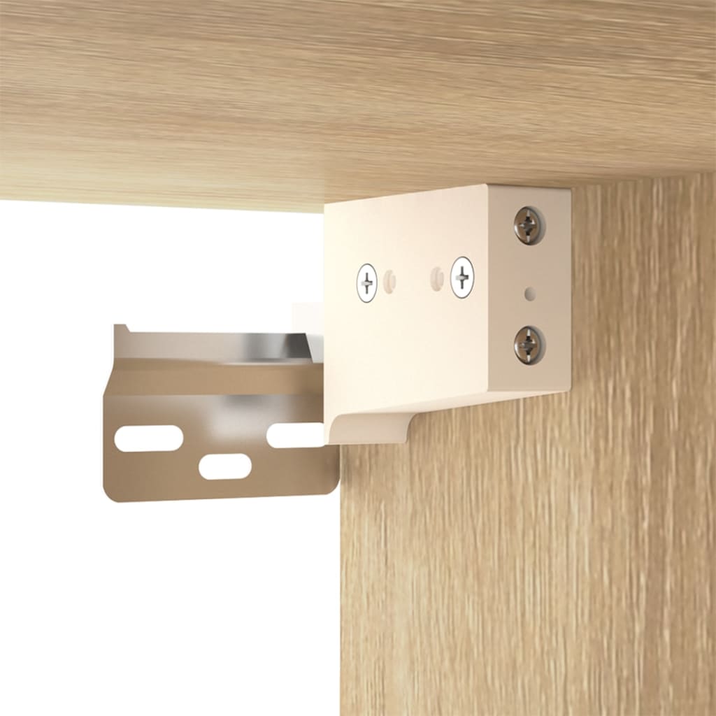 Wall-mounted TV Cabinets 2 pcs Sonoma Oak 100x34.5x40 cm