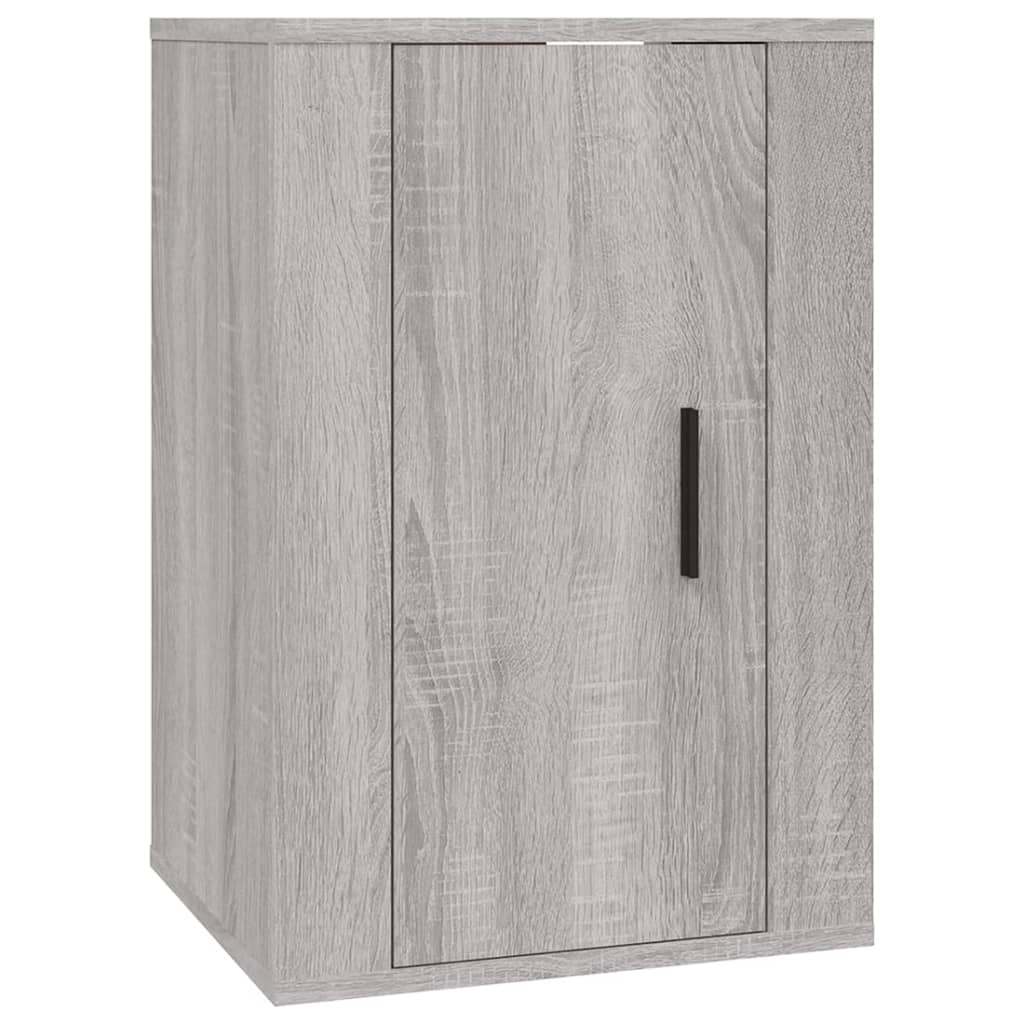 vidaXL 3 Piece TV Cabinet Set Grey Sonoma Engineered Wood