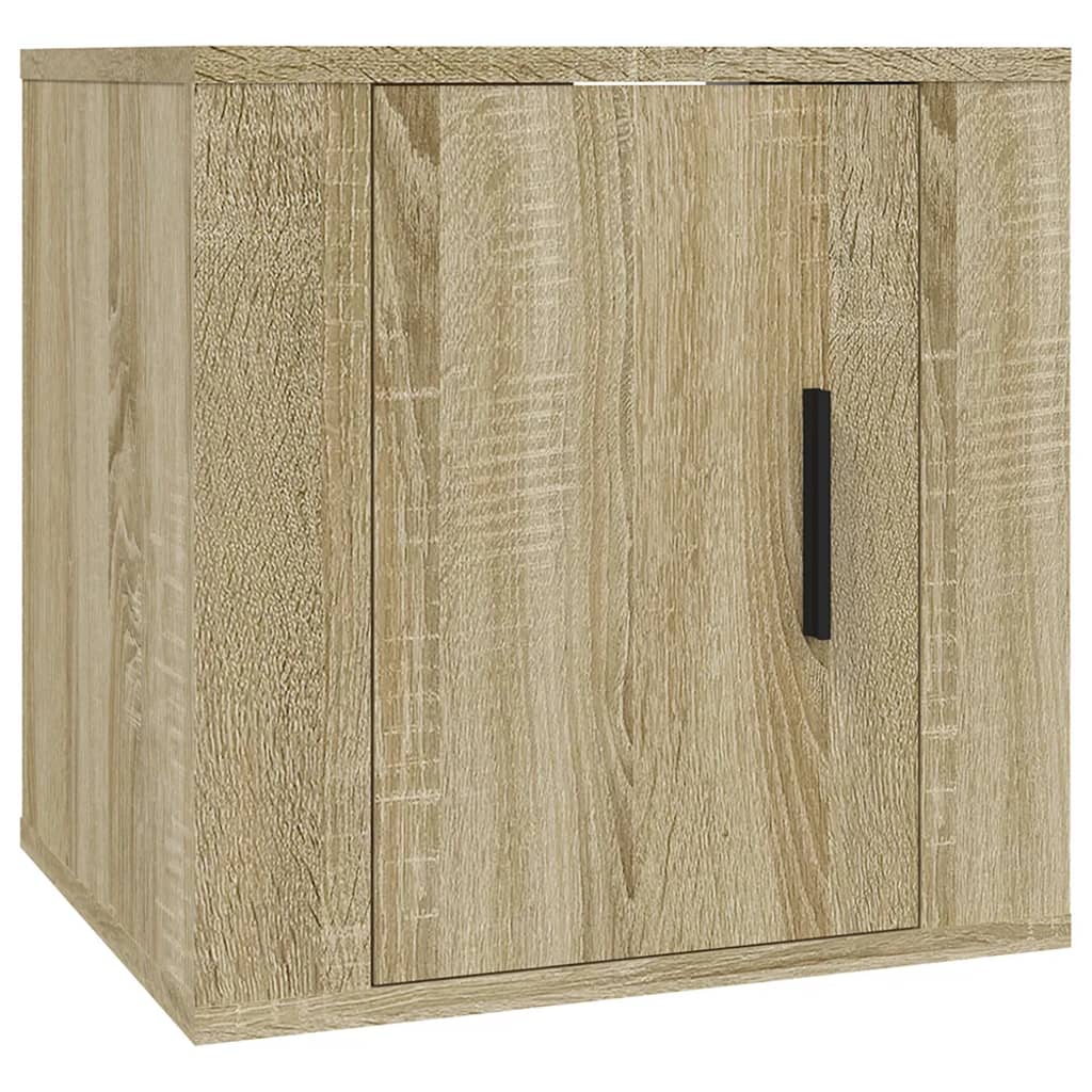 6 Piece TV Cabinet Set Sonoma Oak Engineered Wood