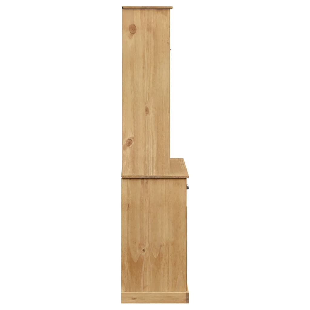 Highboard VIGO 78x40x175 cm Solid Wood Pine