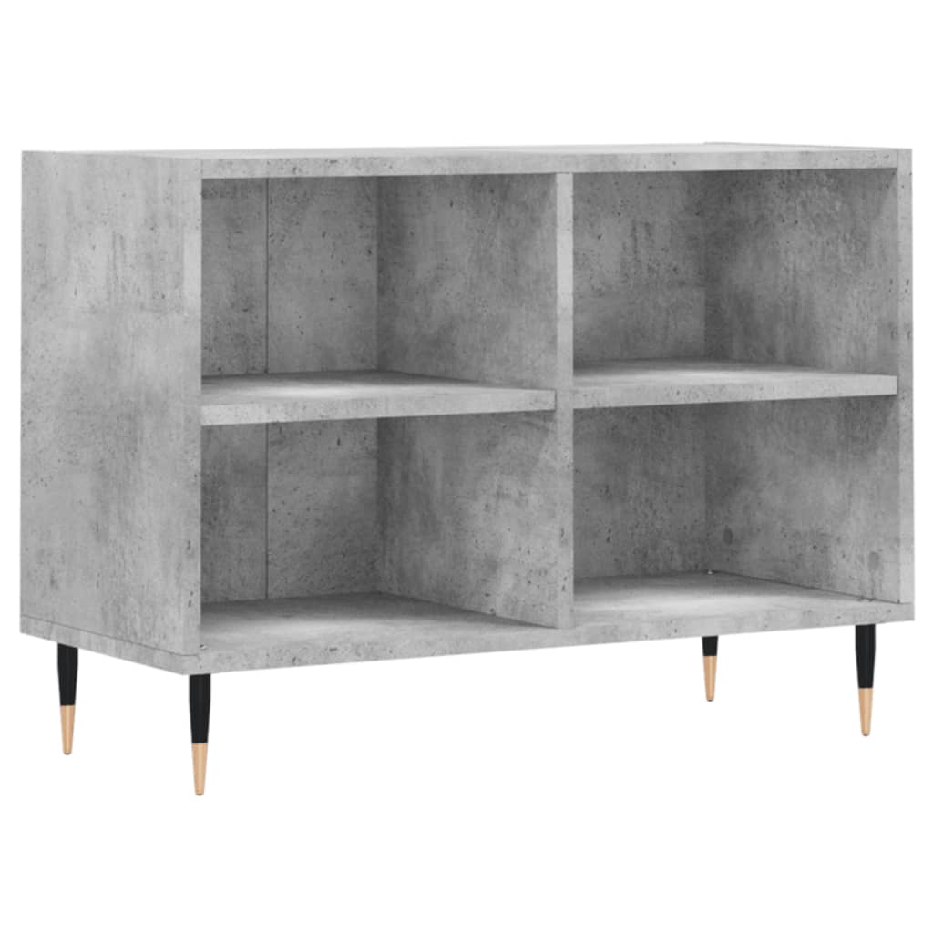 vidaXL TV Cabinet Concrete Grey 69.5x30x50 cm Engineered Wood