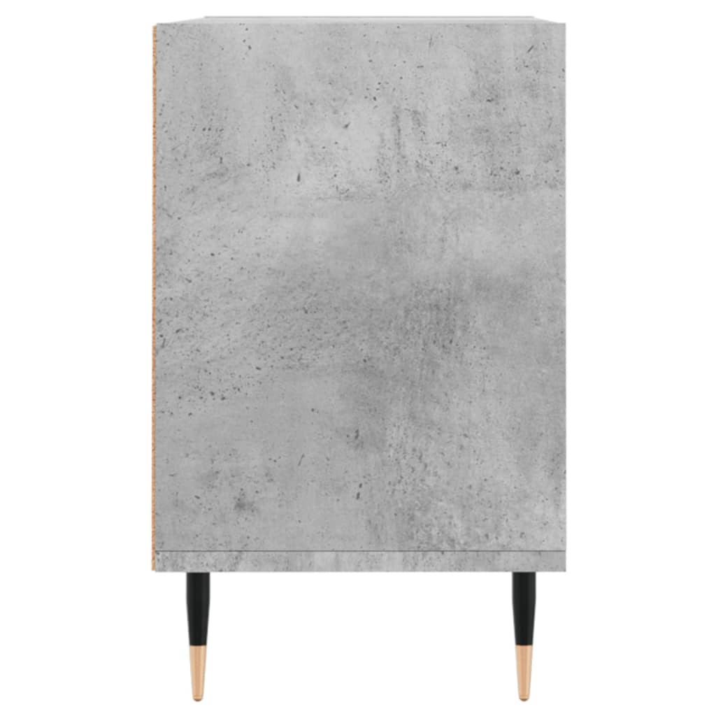 vidaXL TV Cabinet Concrete Grey 69.5x30x50 cm Engineered Wood