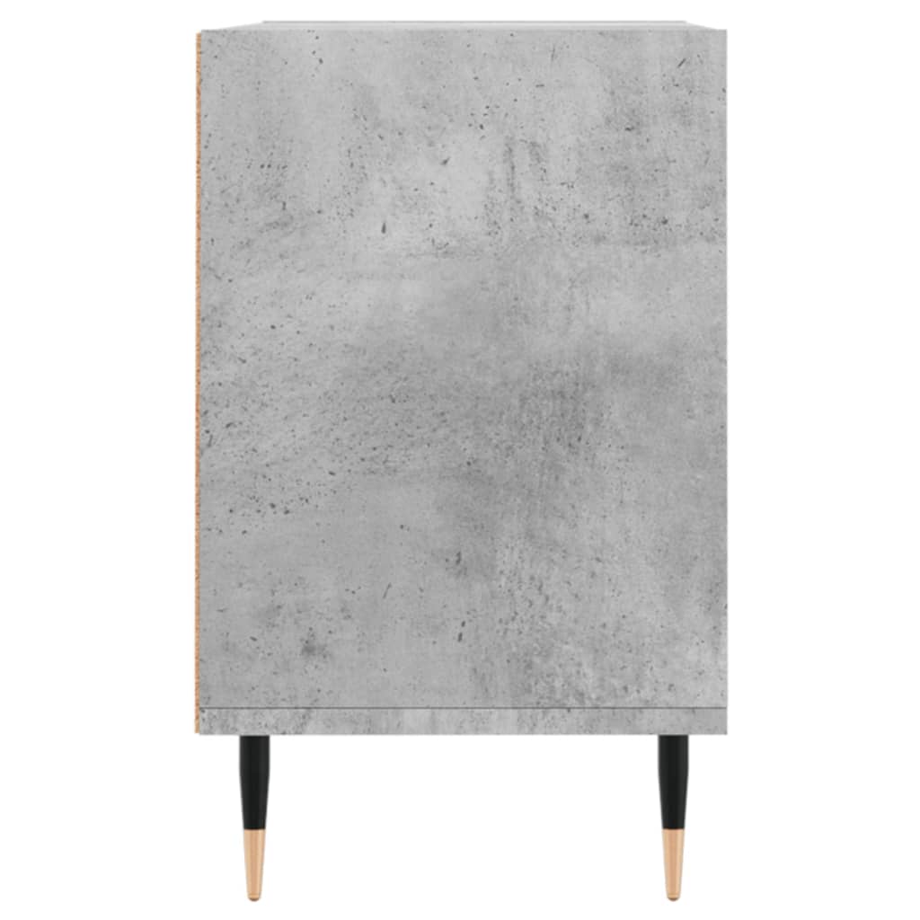 TV Cabinet Concrete Grey 69,5x30x50 cm Engineered Wood