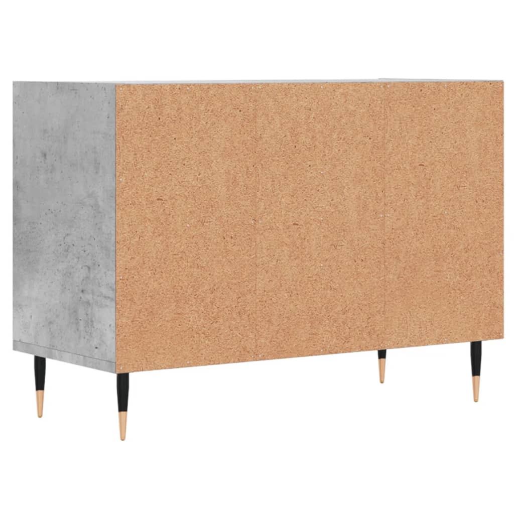 TV Cabinet Concrete Grey 69,5x30x50 cm Engineered Wood
