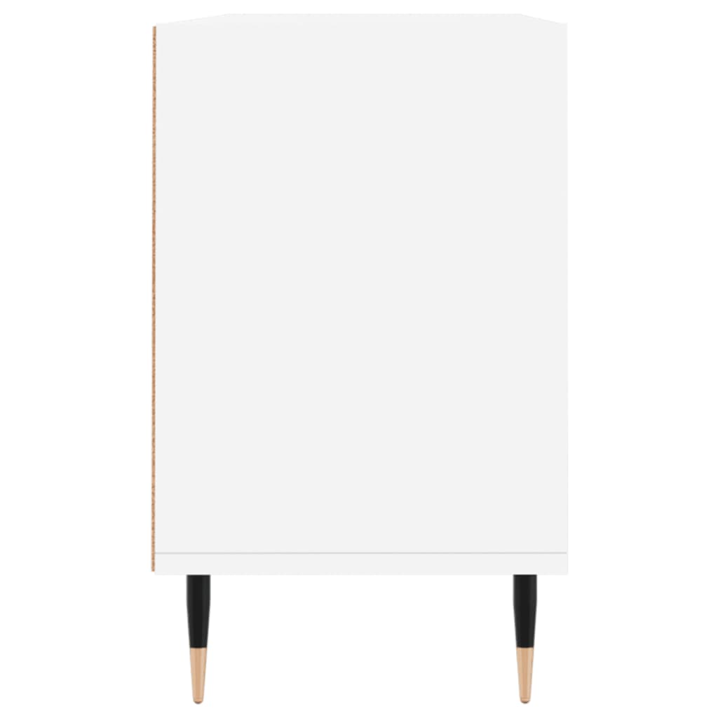 TV Cabinet White 103,5x30x50 cm Engineered Wood