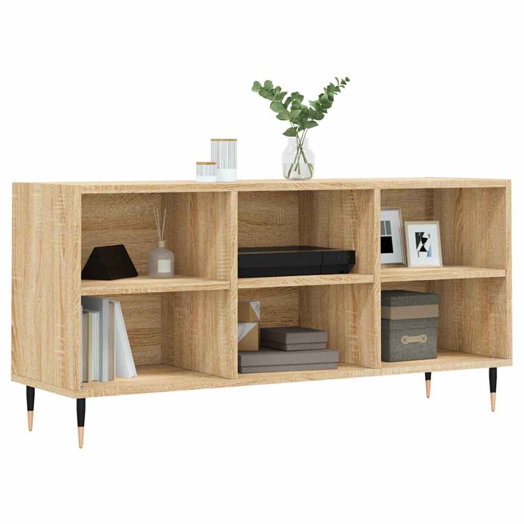 TV Cabinet Sonoma Oak 103,5x30x50 cm Engineered Wood