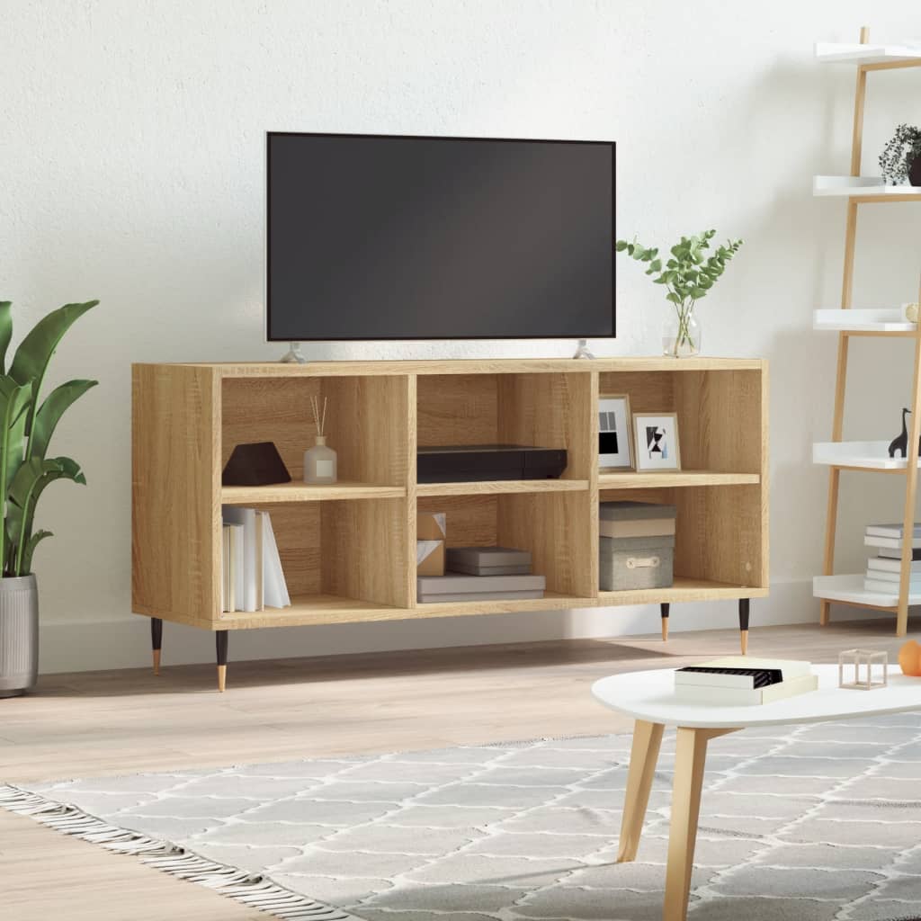 TV Cabinet Sonoma Oak 103,5x30x50 cm Engineered Wood