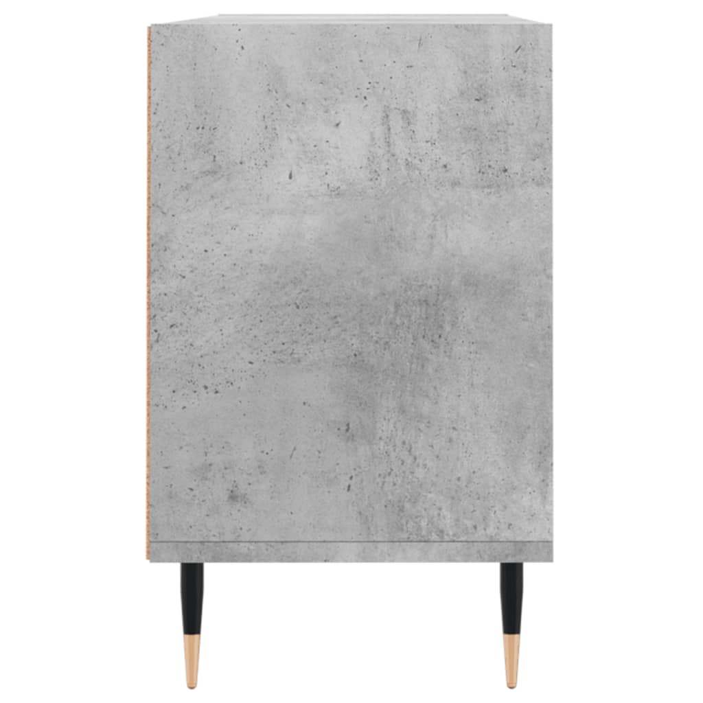 vidaXL TV Cabinet Concrete Grey 103.5x30x50 cm Engineered Wood