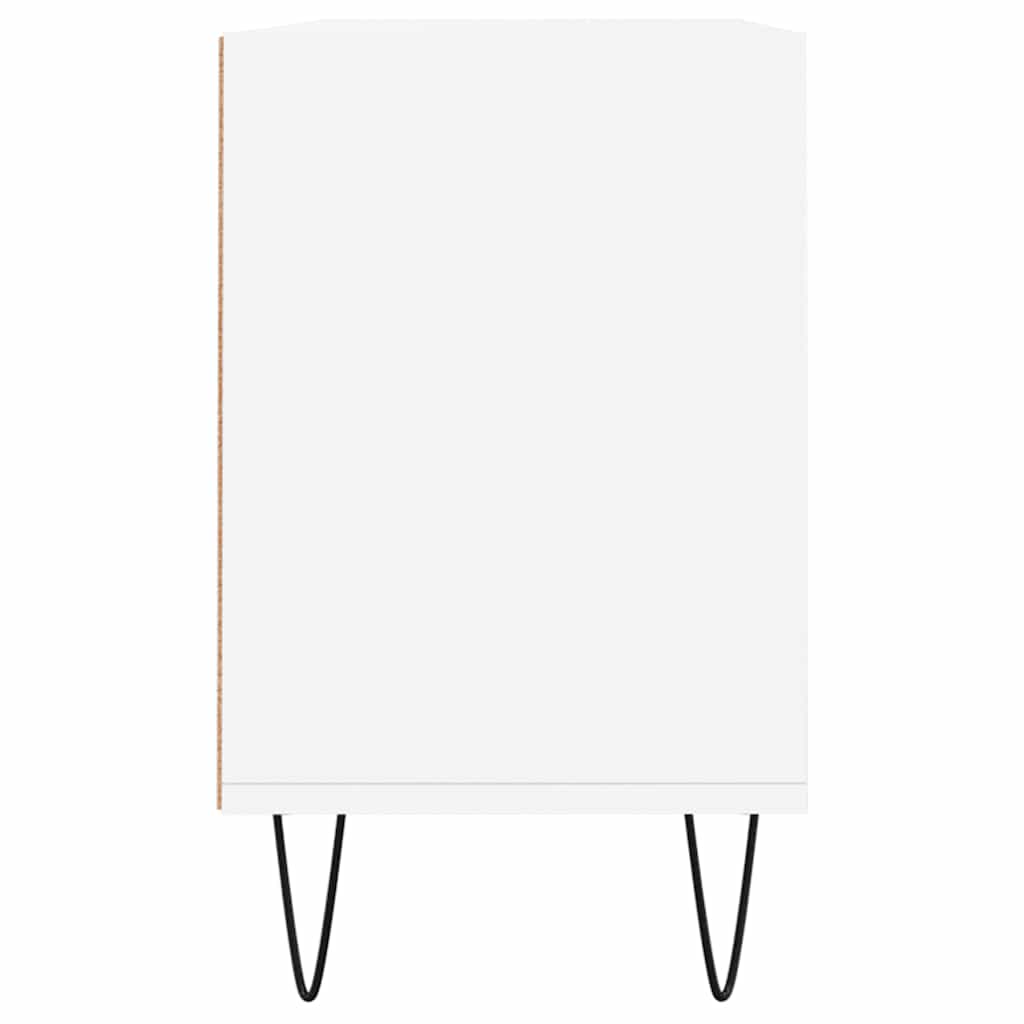 TV Cabinet White 103,5x30x50 cm Engineered Wood