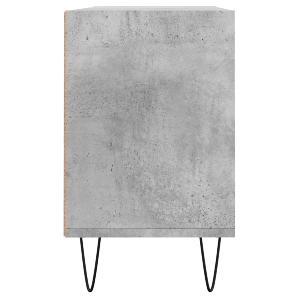 TV Cabinet Concrete Grey 103,5x30x50 cm Engineered Wood