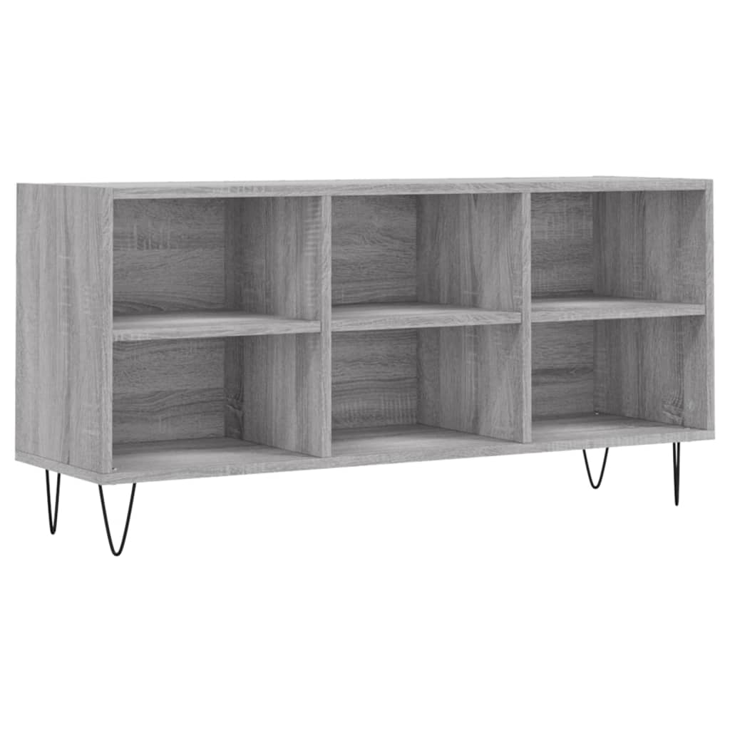 TV Cabinet Grey Sonoma 103,5x30x50 cm Engineered Wood