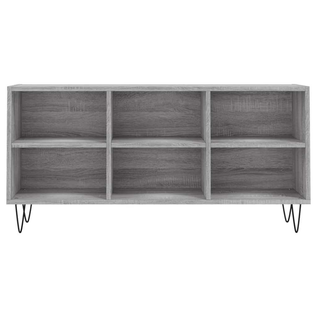 TV Cabinet Grey Sonoma 103,5x30x50 cm Engineered Wood