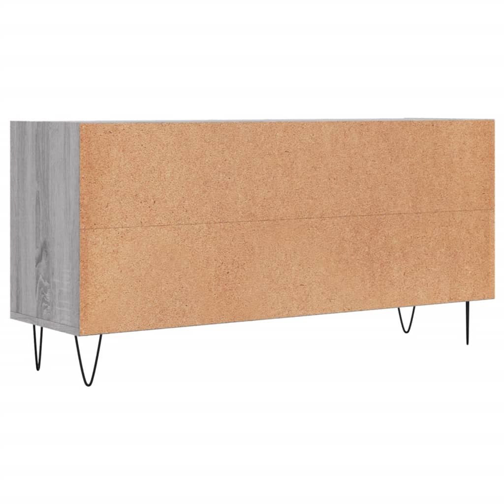 TV Cabinet Grey Sonoma 103,5x30x50 cm Engineered Wood