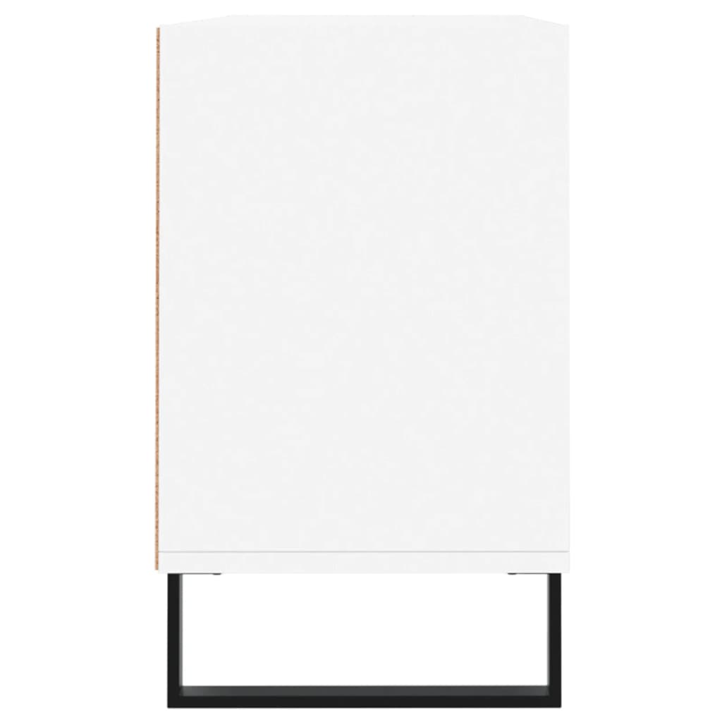 TV Cabinet White 103,5x30x50 cm Engineered Wood