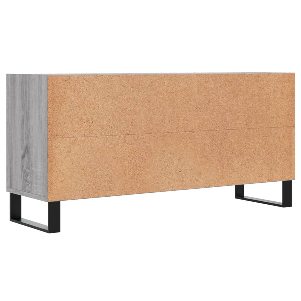 TV Cabinet Grey Sonoma 103,5x30x50 cm Engineered Wood