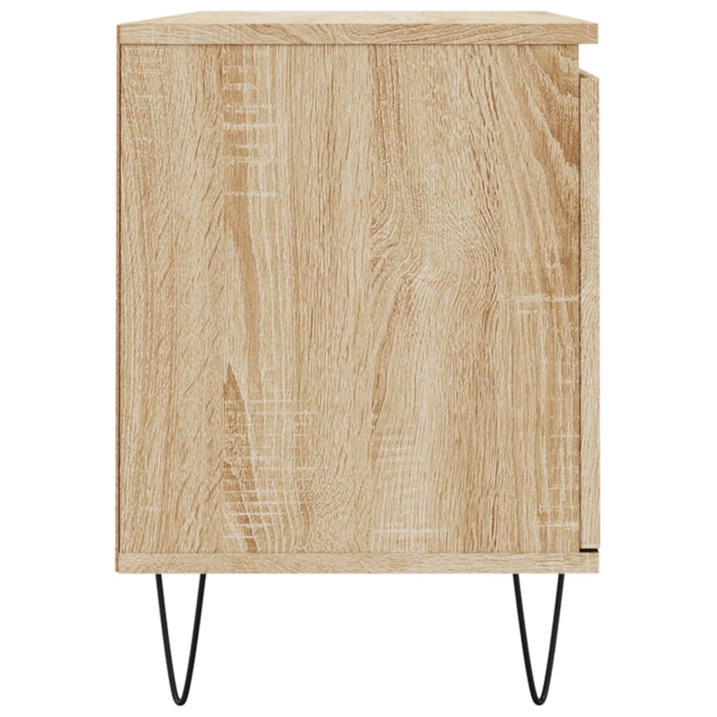 TV Cabinet Sonoma Oak 104x35x50 cm Engineered Wood
