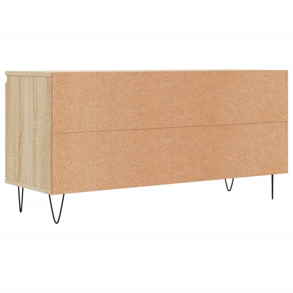 TV Cabinet Sonoma Oak 104x35x50 cm Engineered Wood