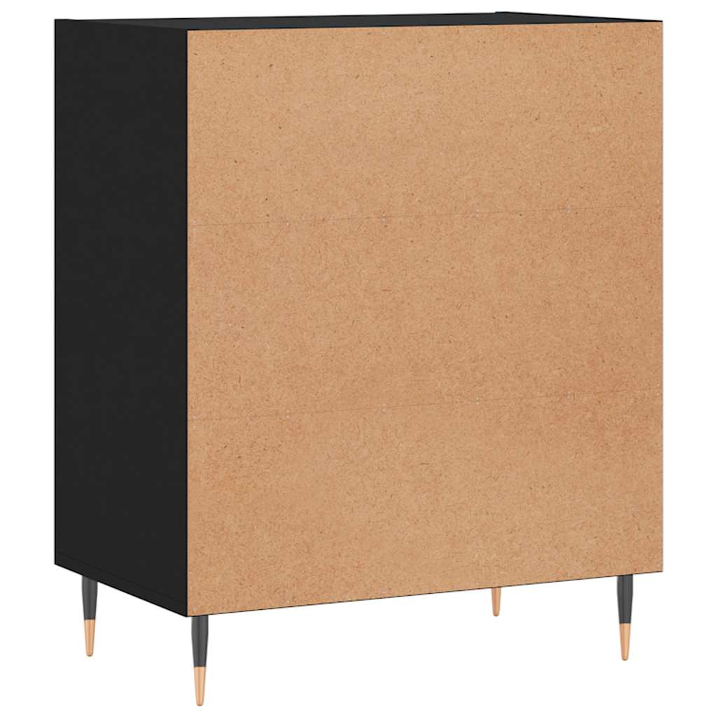Sideboard Black 57x35x70 cm Engineered Wood