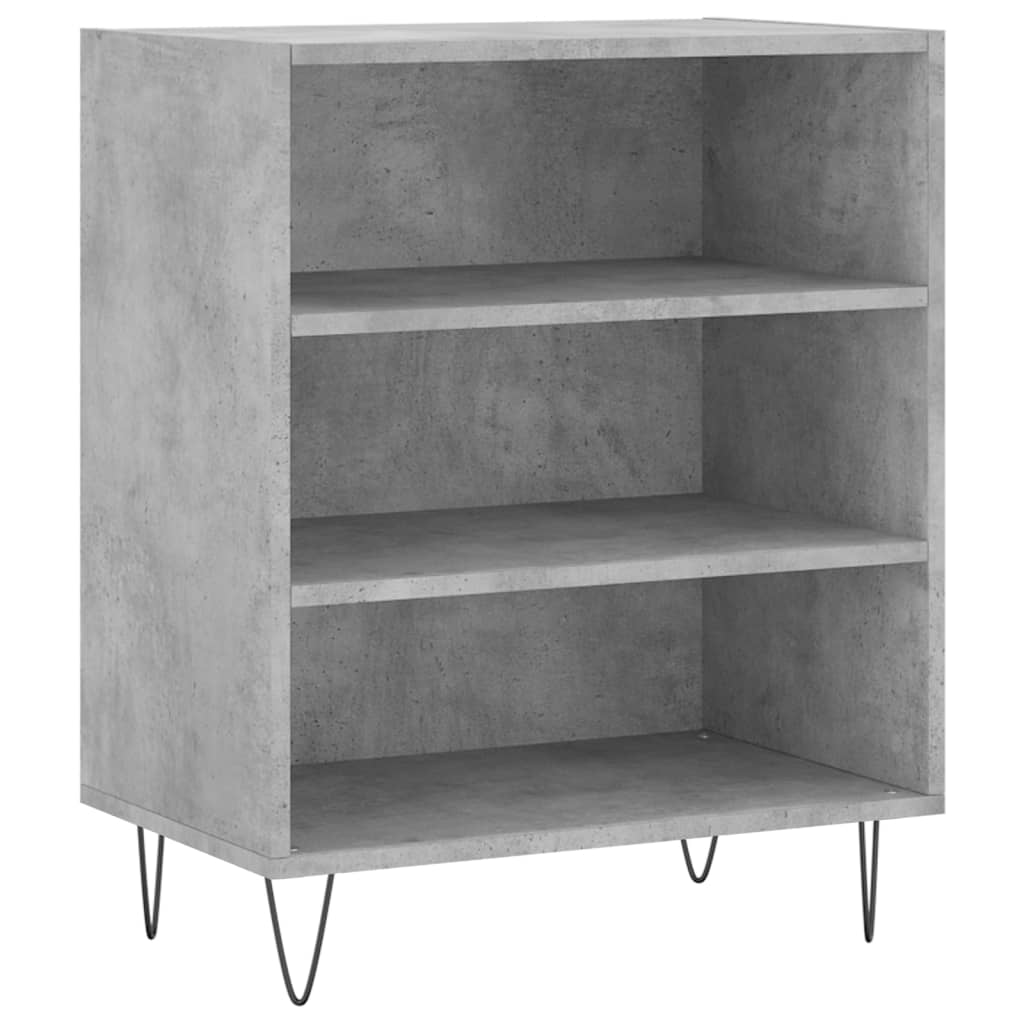 Sideboard Concrete Grey 57x35x70 cm Engineered Wood