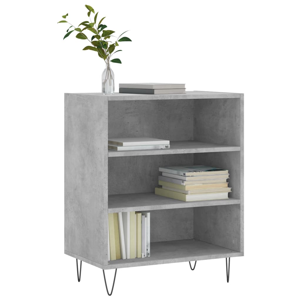 Sideboard Concrete Grey 57x35x70 cm Engineered Wood