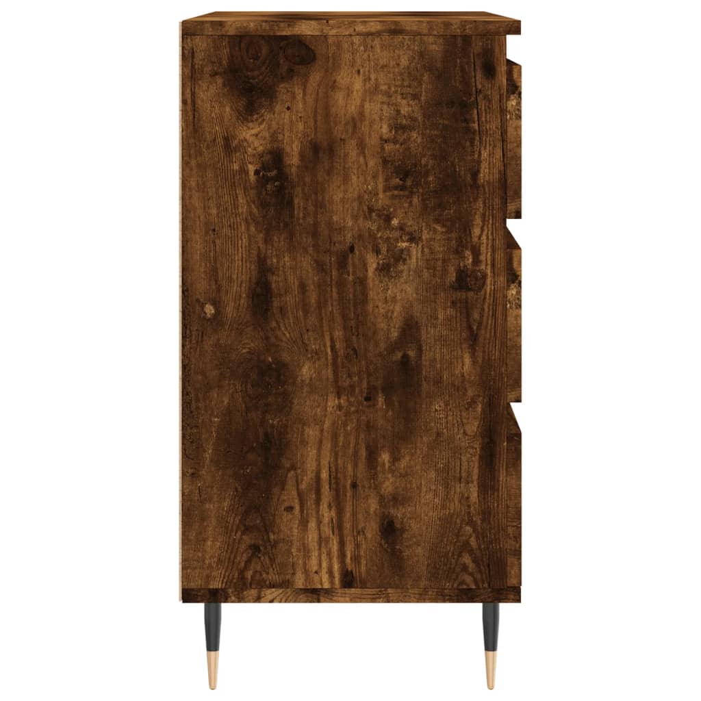 Sideboard Smoked Oak 60x35x70 cm Engineered Wood
