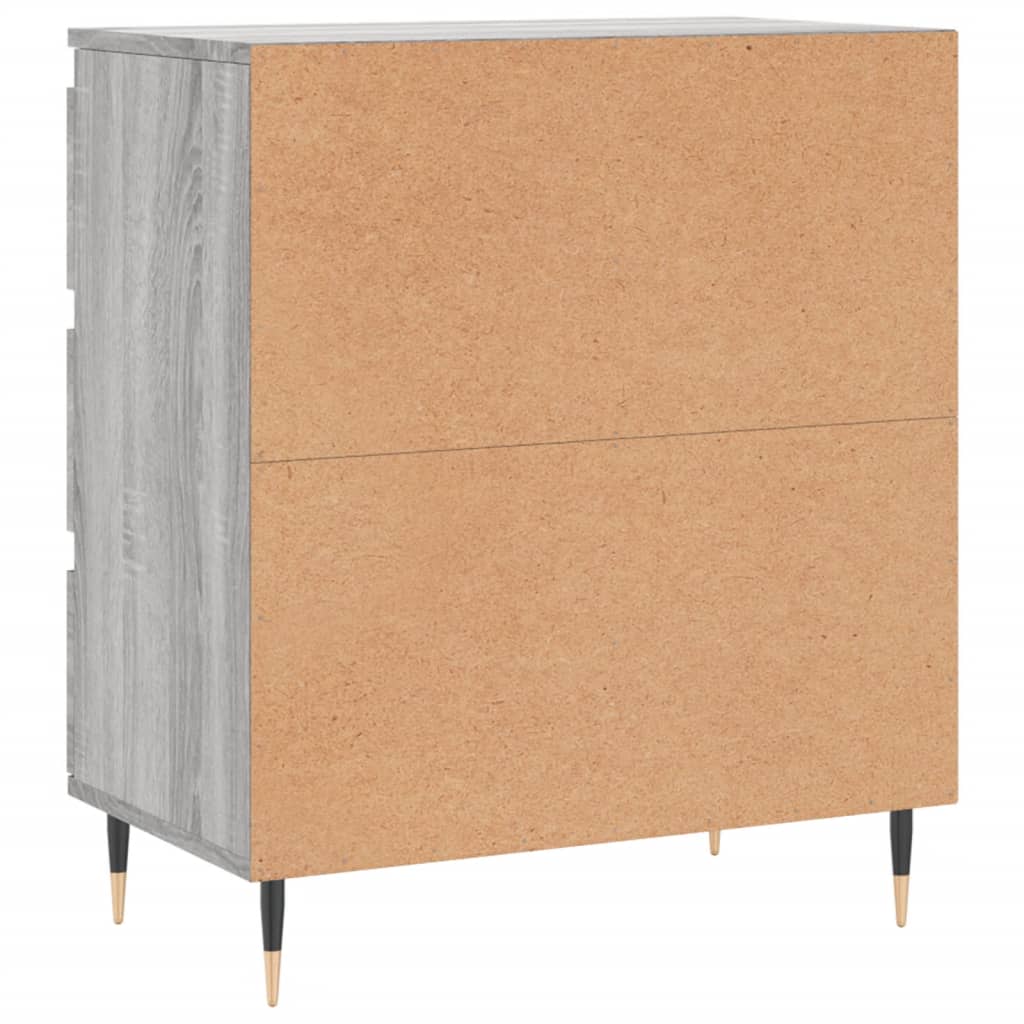 Sideboard Grey Sonoma 60x35x70 cm Engineered Wood