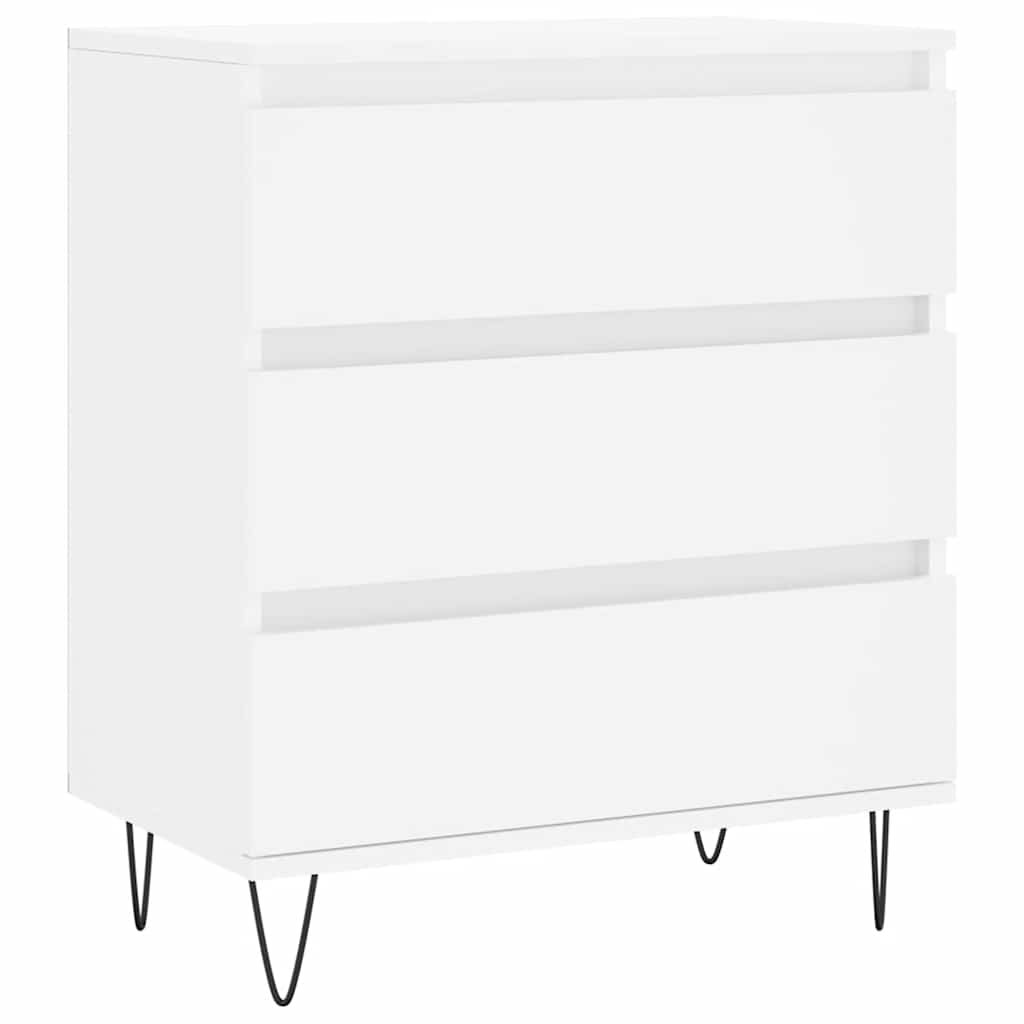 Sideboard White 60x35x70 cm Engineered Wood