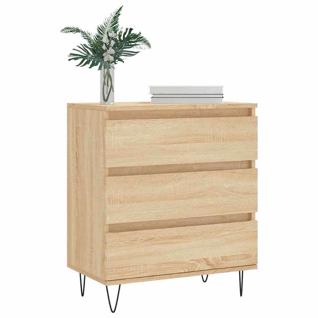Sideboard Sonoma Oak 60x35x70 cm Engineered Wood