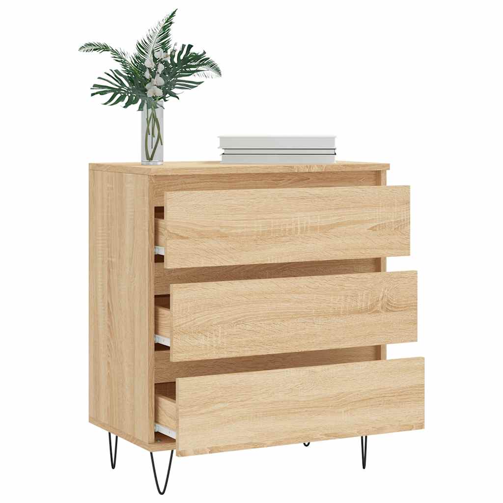 Sideboard Sonoma Oak 60x35x70 cm Engineered Wood