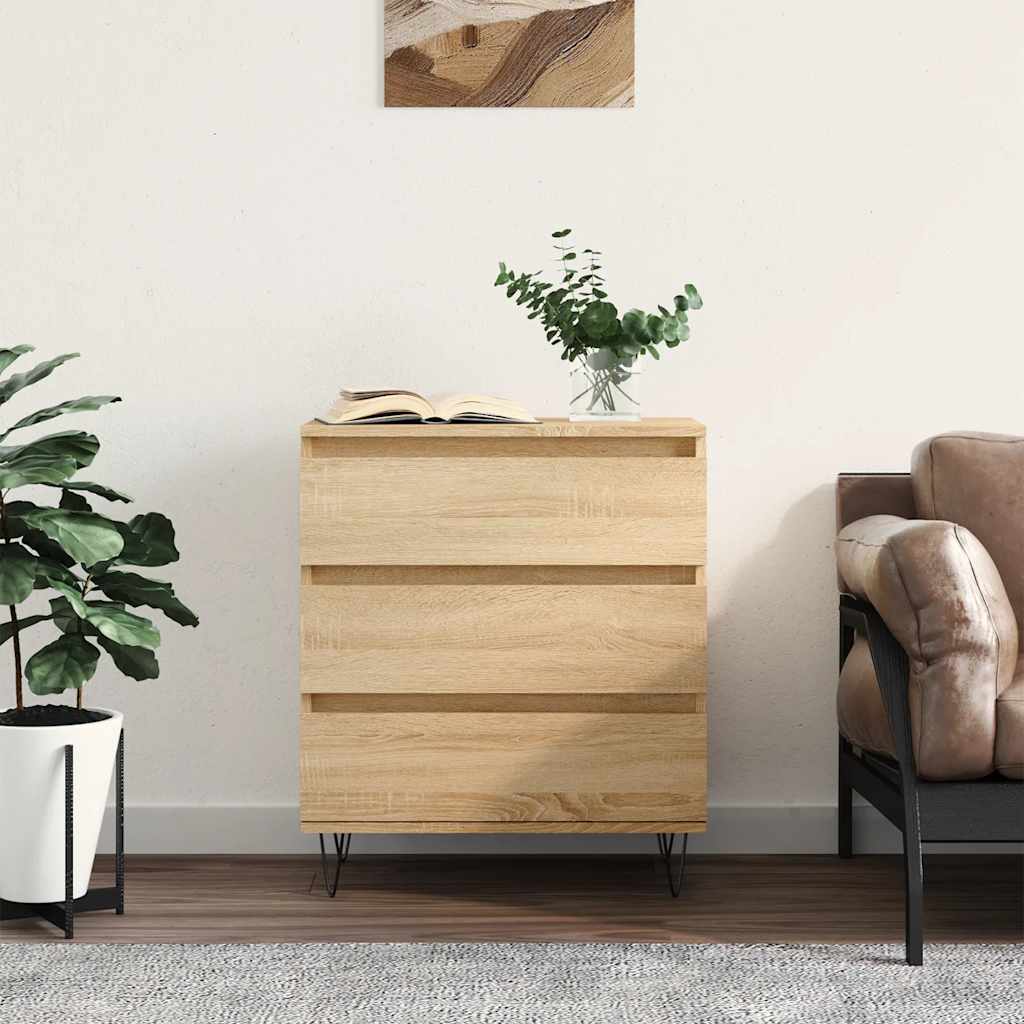 Sideboard Sonoma Oak 60x35x70 cm Engineered Wood