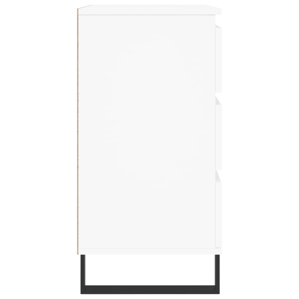 Sideboard White 60x35x70 cm Engineered Wood