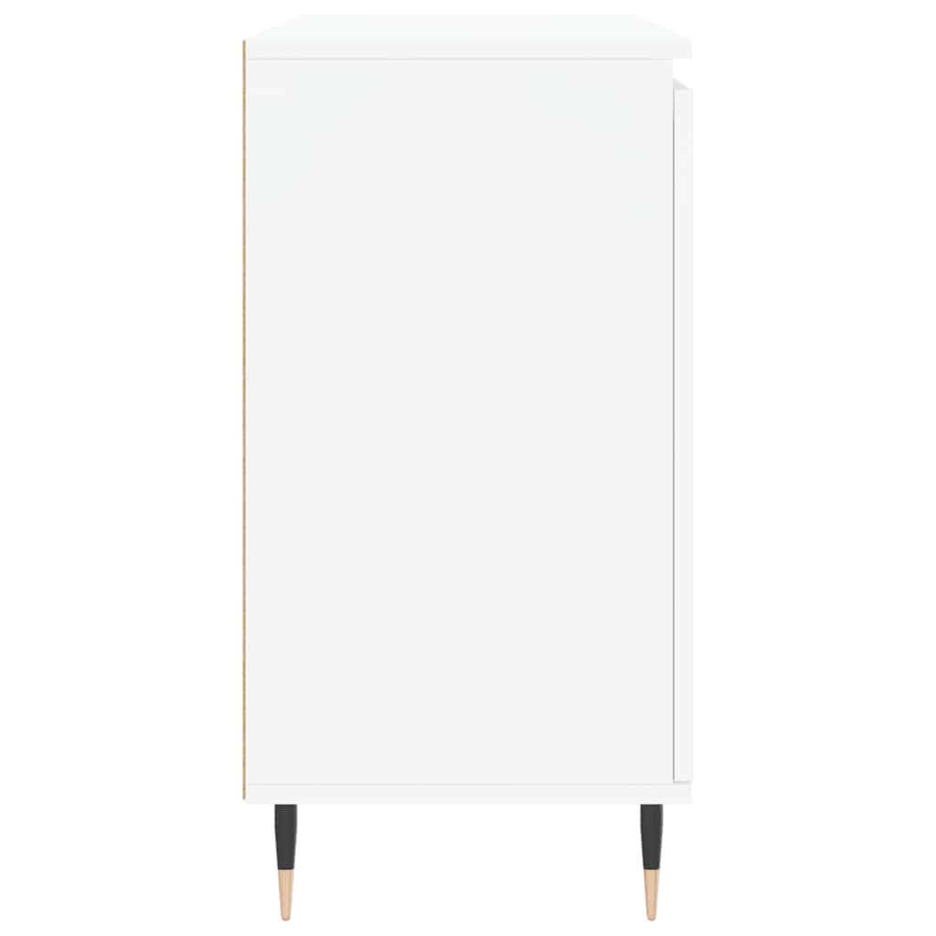 Sideboard White 101,5x35x70 cm Engineered Wood