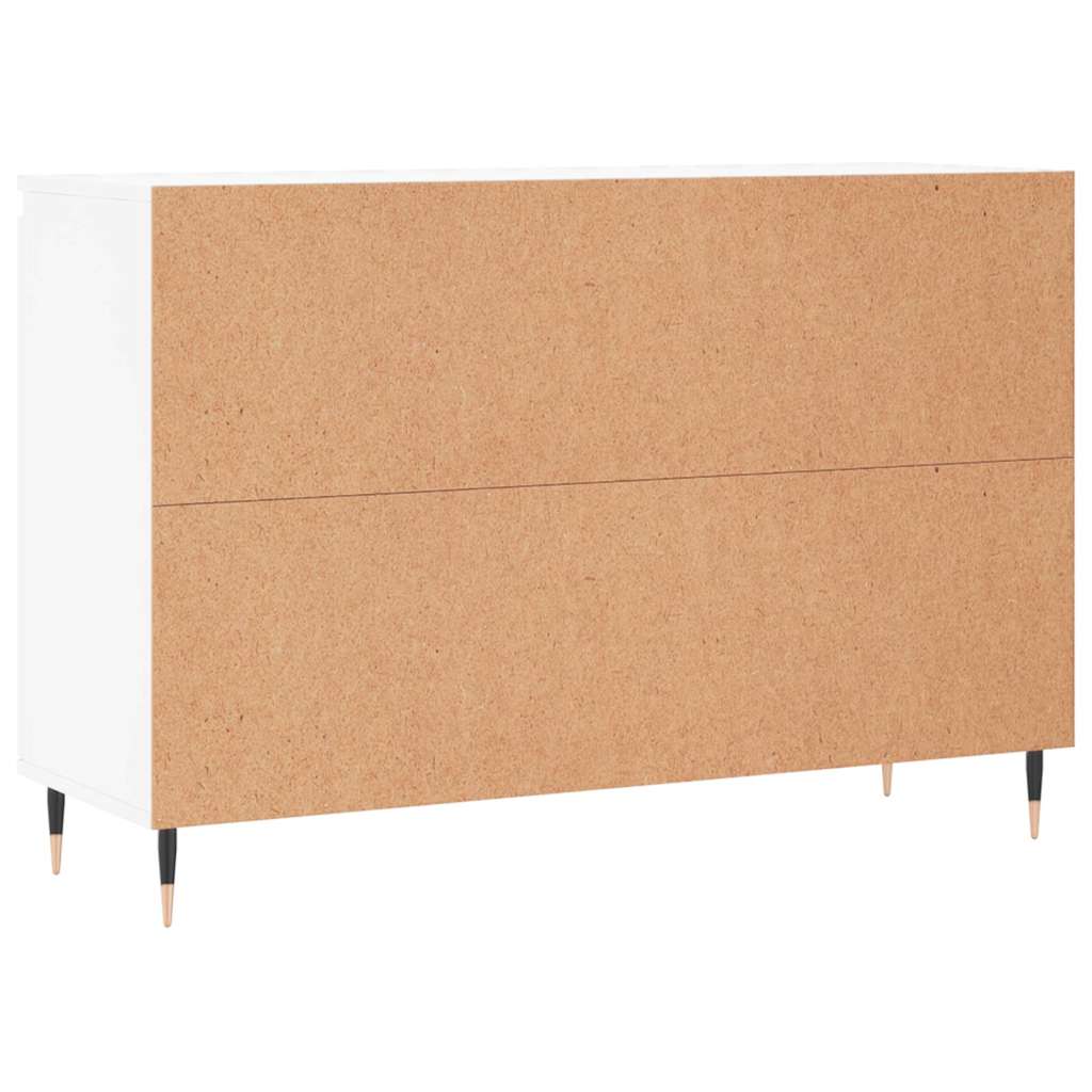 Sideboard White 101,5x35x70 cm Engineered Wood