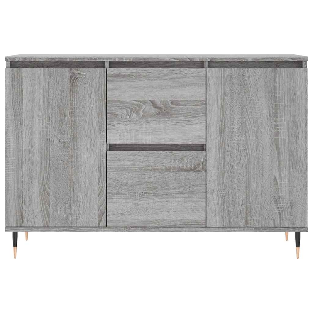 Sideboard Grey Sonoma 101,5x35x70 cm Engineered Wood