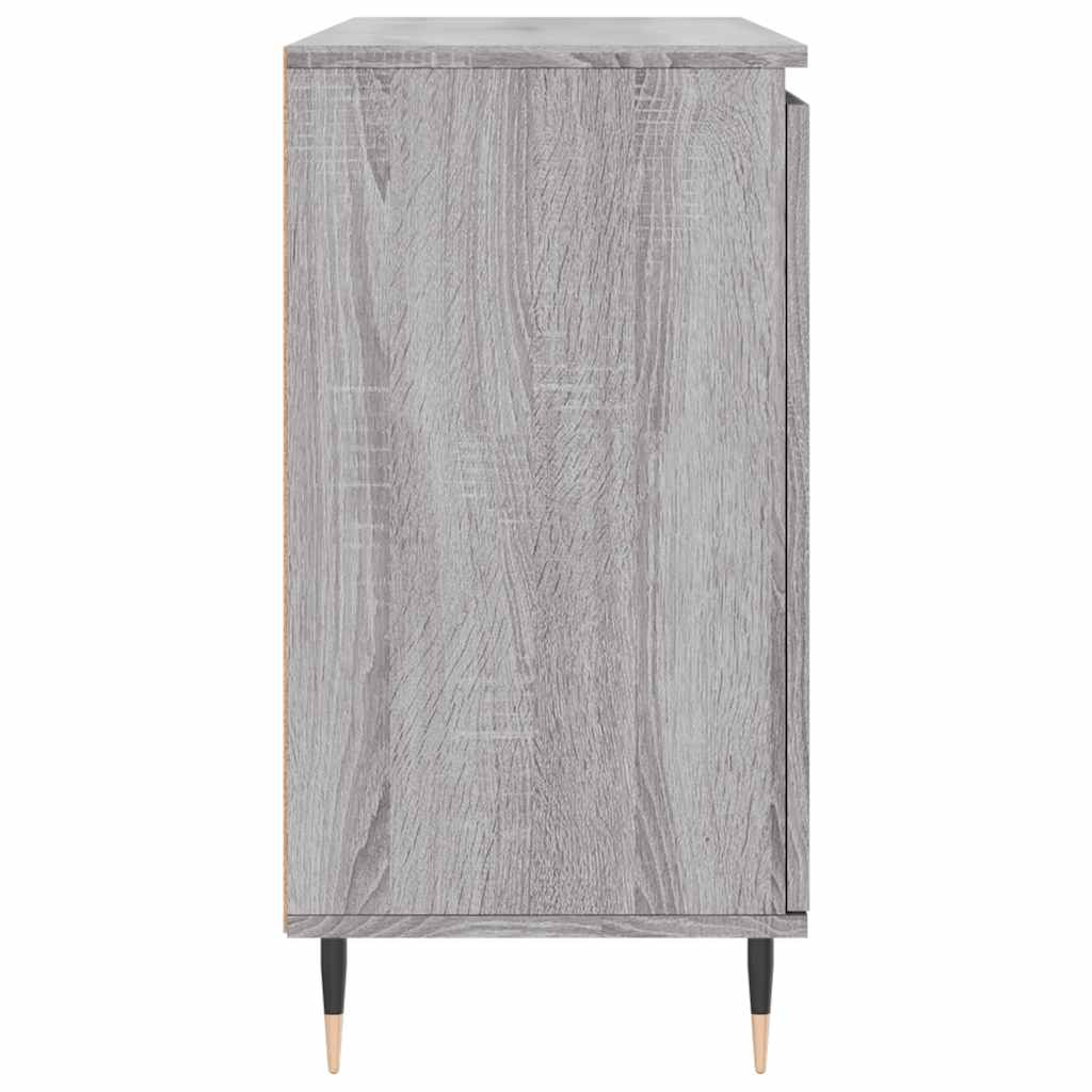 Sideboard Grey Sonoma 101,5x35x70 cm Engineered Wood