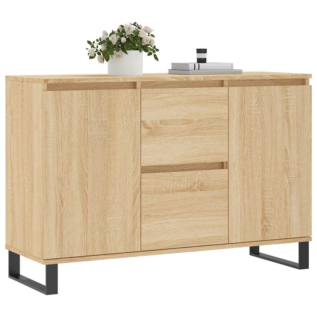 Sideboard Sonoma Oak 101,5x35x70 cm Engineered Wood