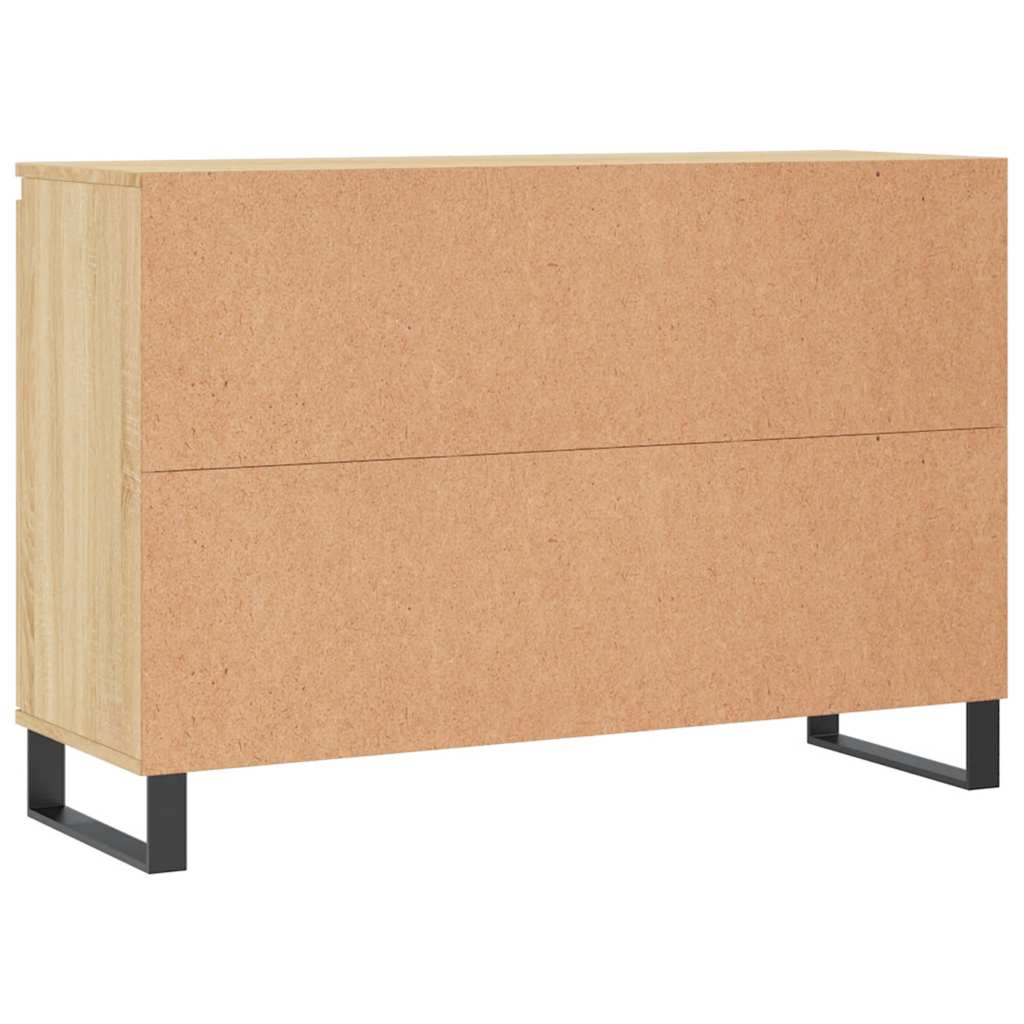 Sideboard Sonoma Oak 101,5x35x70 cm Engineered Wood