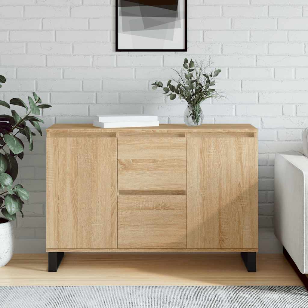 Sideboard Sonoma Oak 101,5x35x70 cm Engineered Wood
