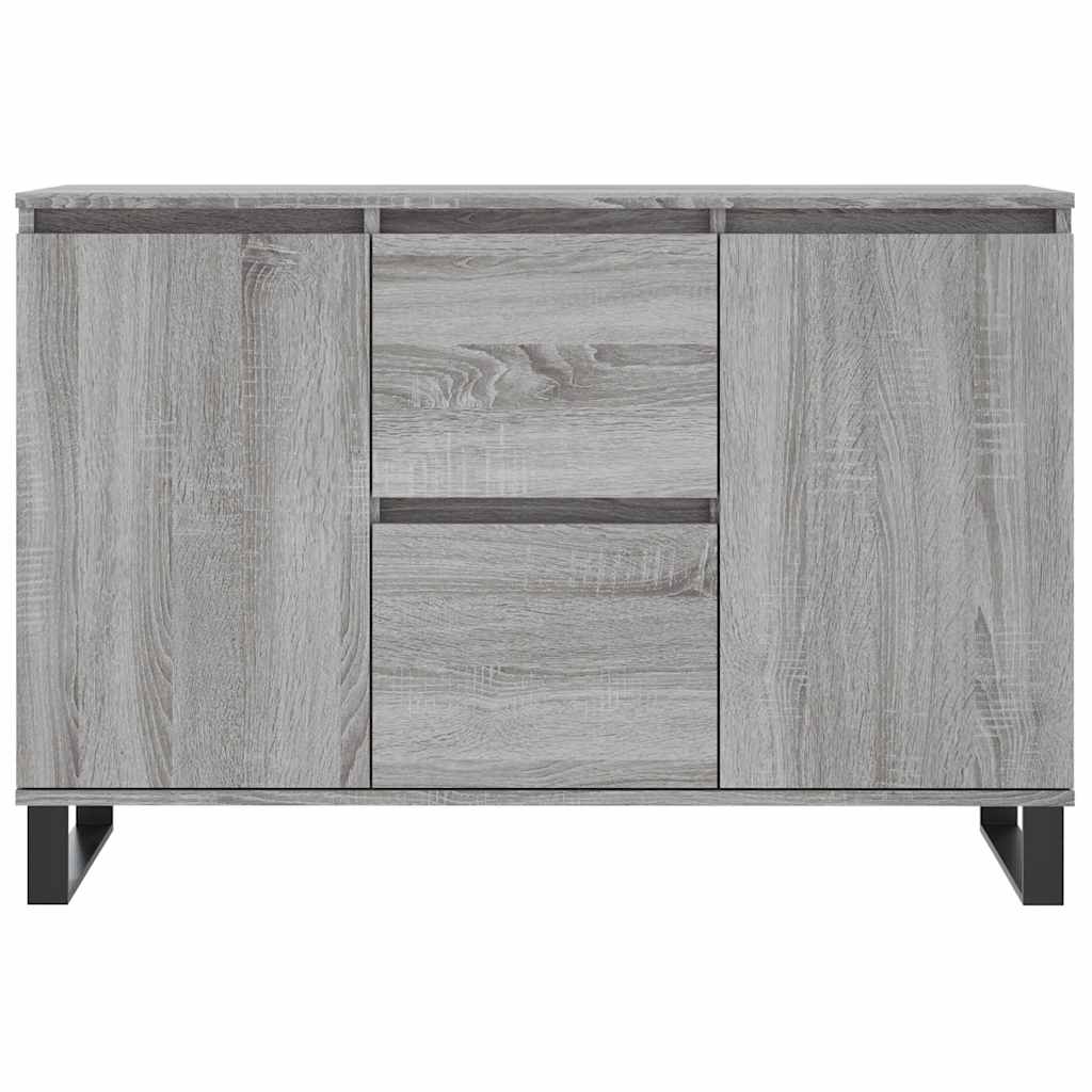 Sideboard Grey Sonoma 101,5x35x70 cm Engineered Wood