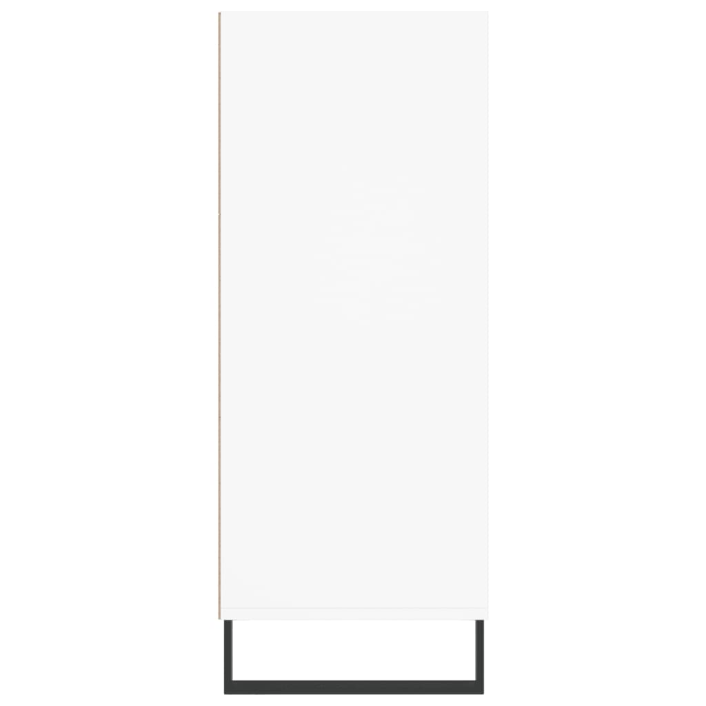Highboard White 57x35x90 cm Engineered Wood